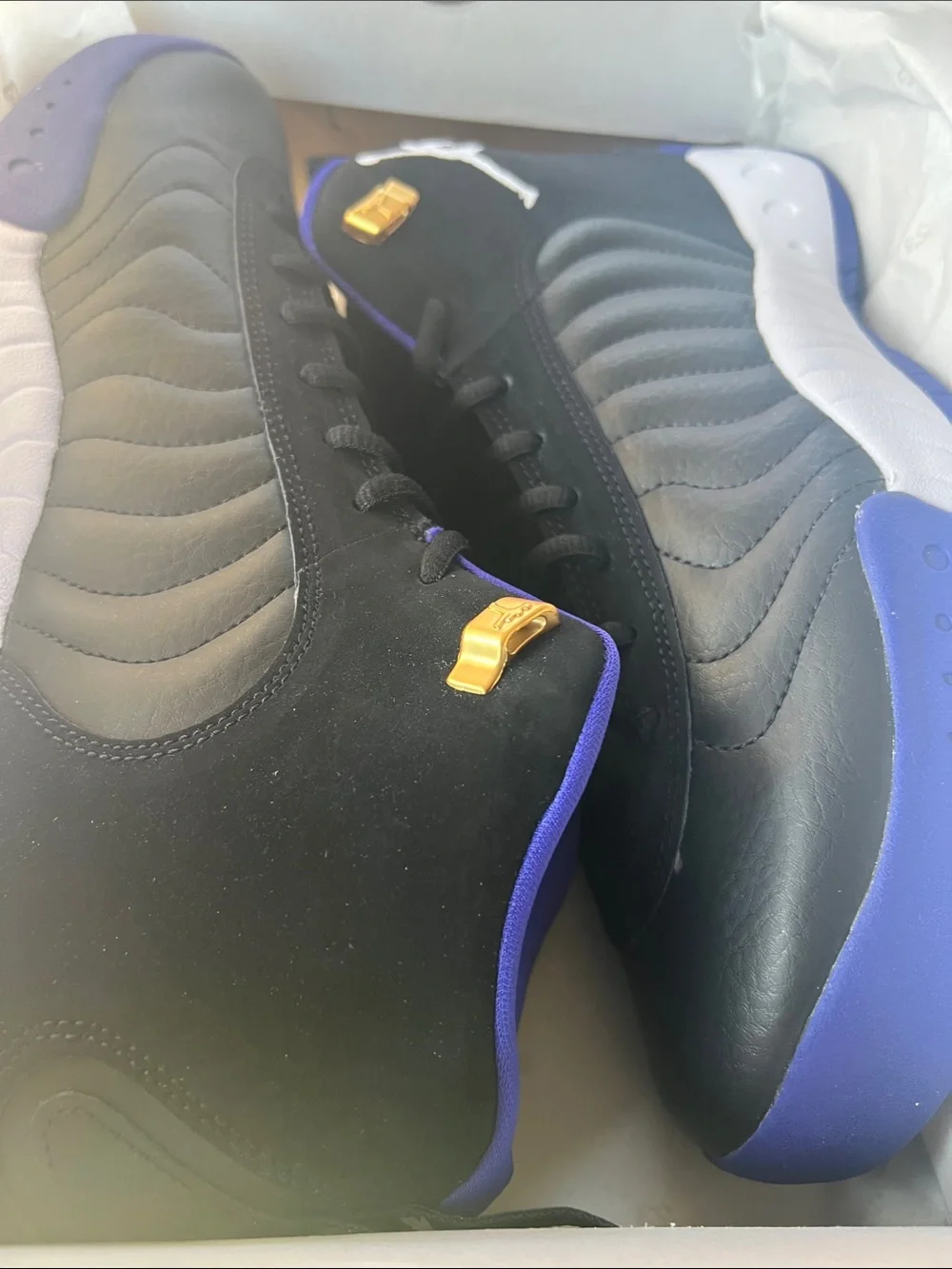Jordan Box with Gold Jumpman Emblem